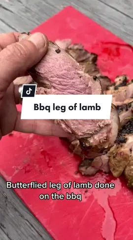 Butterflied leg of lamb done on the bbq. Head to my Instagram to find the recipe and method! #legoflamb #lambrecipe #bbqrecipe #bbqrecipes #fyp #fypシ #bbq #tiktokfood #ukfood #uk #easybbqrecipe