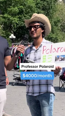 One of my favorite interviews! Professor Polaroid is killing it 💯 #photography #business #entreprenuer #investing #moneytok #interview #Newyork
