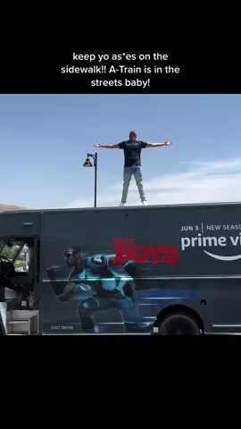A-Train delivery trucks!? Don’t blink… you might miss em 😏 #theboystv #atrain #inthemstreets !!!