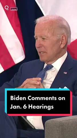 #US President #Biden comments on the Jan. 6 #insurrection at the #Capitol — calling it a 