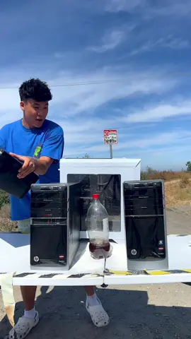 Exploding computer 😳🤪