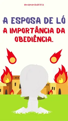 Você conhece a história da esposa de Ló? #criança #kids #biblia #deus #jesus #ebd #conteudocristao #palavradedeus #cultoinfantil #ministerioinfantil #historiasinfantis #historinhas #cristao #obediencia #liçoes #ensinamentos #conselhos