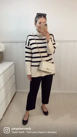 Styling striped knitwear 🤎 #fashion #style #fyp #styling #TikTokFashion #howtostyle #OOTD #knitwear #winterfashion #fashiontrends #tiktokstyleguide