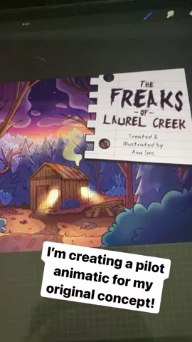 Cant wait to make this into a reality! Casting call link in my insta bio!! ✨-#thefreaksoflaurelcreek #art #artistsoftiktok #arttok #arttiktok #wip #workinprogress #development #animation #animatic #storyboard #thumbnail #screenwriter #oc #ocs #originalcharacter #cartoon #cartoonpilot #myart