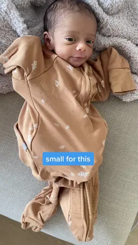 Wrong size maybe? 🤔♥️ #fyp #newborn #baby #onesie