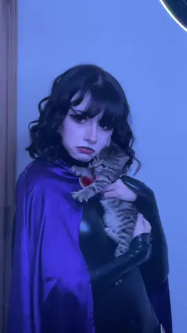el gato :,((( SORRY I HAVENT UPLOADED LATELY i’m hella sick so i do not feel good at all 😁💪 #fyp #ravencosplay #kitten #kittensoftiktok