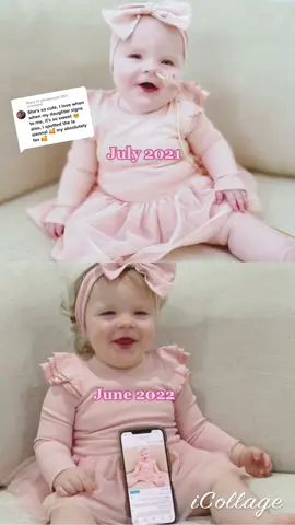 Reply to @pheobezulic36  Thank you, it’s absolutely precious isn’t it, Indi learnt 5 new signs today, I took bottom pic the other day, didn’t think it would still fit #lasienna #samedress #11monthsapart