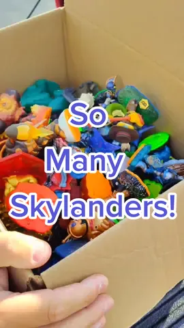 That's alot of Skylanders. #skylanders #skylanderstrapteam #amiibo #activision #nintendo #resellercommunity #ebay #garagesale #yardsalefinds #thriftstorefinds #goodwillbins #thrifted #fleamarket #fyp #foryou #fypシ #foryoupage #whatnotseller