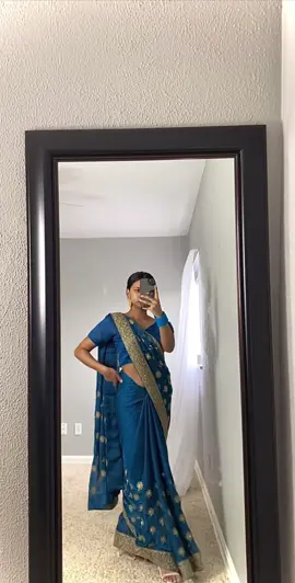 Saree Set!✨🦚#sumikacollection #fypシ #foryoupage #lehenga #choli #sale #smallbusine#SmallBusinessianclothing #dmformoreinfo #dm #blue #purple #readytowear #fashionable #traditional #jewelry #americandiamond #culture #model #gararasuits #fyp #fashionista #🖤