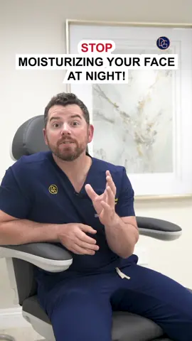 Unpopular Opinion: Mositurizing at night is pointless! #skincare #mositurizing #skincaretips #surgeontok #plasticsurgeontok