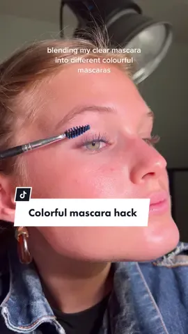 Watch me do this hack everyday this summer⭐️ #lhcosmetics #youarethecreator #colorfulmascara #mascarahack #makeuphack