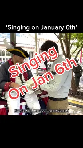 The thing people will remember the most from January 6th is definitely the singing. #fyp #interview #texas #jan6 #politics
