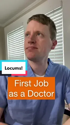 Finding your first job is tough! Locums could be your answer! Learn more at the link in my bio (sponsored)