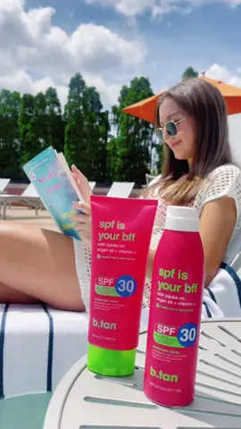 Pool Day with @btan.rocks new sunscreen line! You can pick up SPF is my bff from @Walmart  in store or online! #btan #protectnbtan #walmart #btanwalmart #spfismybff #sunscreensummer #summertan