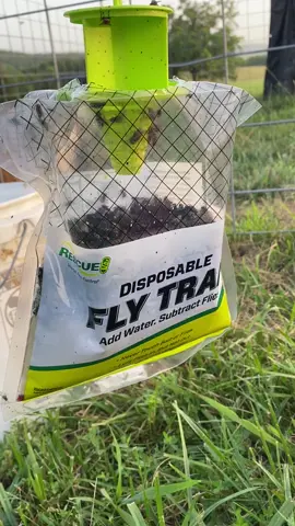 Fly control, its early in the season and the flies are already unbearable!! I use these #rescueSmarterPestControl disposable fly trap bags and love them! Super easy to use and trap a ton of flies!!