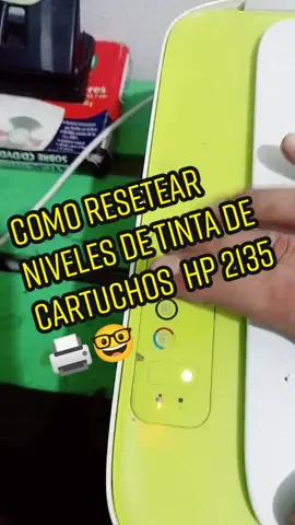 Te enseño cómo resetear los cartuchos de tu hp Deskjet 2130 o similares. #impresoras #ovsystems #AprendeEnTikTok #parati #fyp