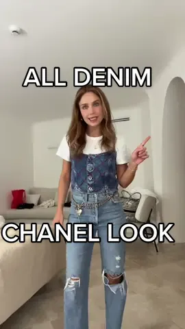 todo jean para un dia en Cerdeña con Chanel #ChanelSummerGlow #ChanelMakeup