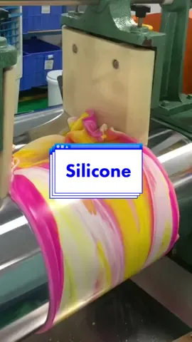 Add Color to Make Silicone Roll#silicone #manufacturer #siliconeproducts #siliconemixing #siliconerollers #unzip