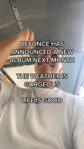 Thank you for the instant serotonin hit when I woke up to the news this morn Queen B xx