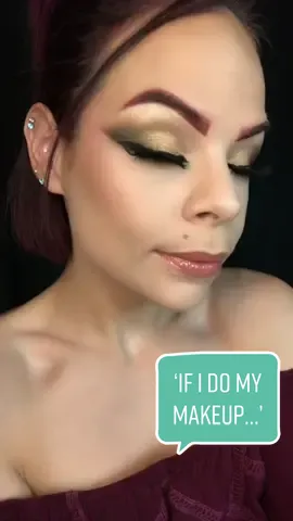 Someone has to show it off. Am I right? #mainlymakeupah #undiscoveredmua #makeup #ItsGreatOutdoors #maybeitsmaybelline #giftedbymaybelline #makeupartist #fyp #smallmua