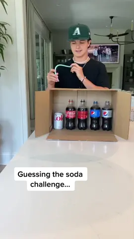 Guessing the soda challenge with Brock Mikesell 🫣