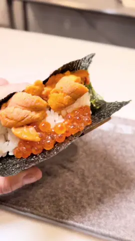 From the folks behind Michelin-starred sushi restaurant Ju-Ni, Handroll Project is their highly anticipated casual new hand roll spot in the Mission 🙌 #handrolls #sushi #foodtiktok  #sanfrancisco #bayareafoodies