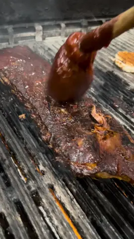 Huge feast from Famous Dave’s #bbq #woah #foodtiktok
