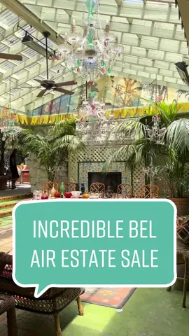 Who’s going?! See pinned comment for details! #estatesale #estatesalefinds #losangeles #belair #interiordesign #decor #vintage #balinese #haul