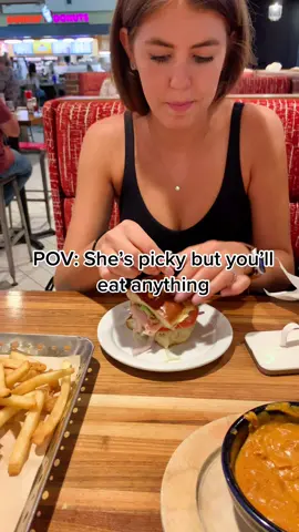 It works out well for both of us #eating #husband #wife #husbandwifecomedy #chiles #airportfood