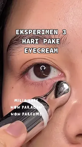 uas bikin mata panda makinnnn parah, cusss coba pake eyecream🫶🏻 #fyp #foryou #eyecream #eksperimen #elformula @elformula.id #skincarenisha