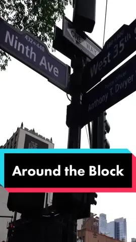around the block - 35th and 9th #nyc