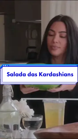Da série: Comidas das Kardashias @Kim Kardashian corrw aqui! #kimkardashian #kourtneykardashian #khloekardashian #salada #receitaskardashians #dieta #receitasaudável