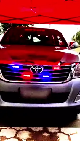 Balizas rojo y azul para tu auto 😎, se instalan en las persianas y tienen un control muy fácil 🥳 #luzled #led #vehiculo #nuevo #stroboscopic #strobo #multicolor #multicolorled