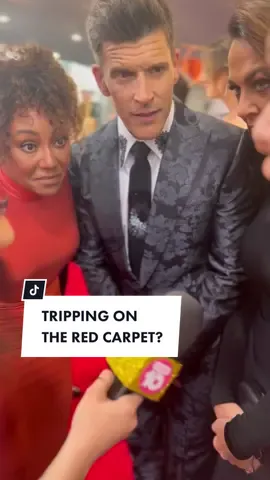 If you tripped on the red carpet would you own it? #logies #redcarpet #celebrity #australia #spicegirls #bachelor