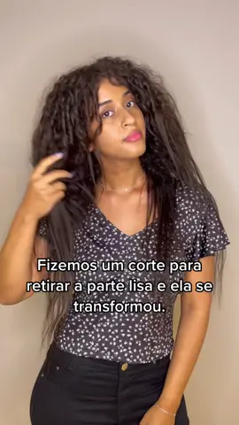 Mais um corte que transformou! 😱❤️ #cabelocacheado #corte #transicaocapilar #bigchop #cacheadas #foryou
