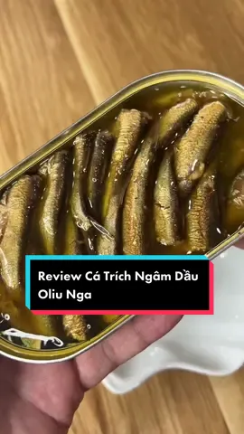 Review Cá Trích Ngâm Dầu Oliu Nga #beptruongreview #vtmgr #ancungtiktok #reviewanngon #LearnOnTikTok
