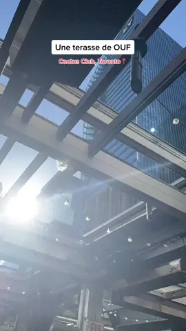 J’ai jamais eu une vue comme ca et mangé des raviolis aussi bon #torontofood #rooftop