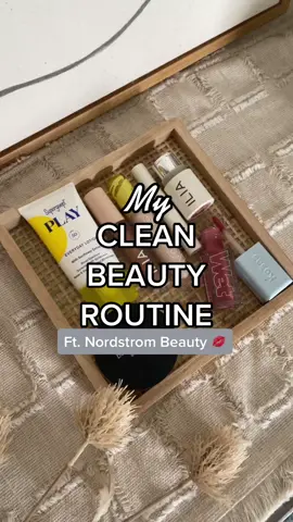 clean beauty 💋 routine ft. @Nordstrom Beauty x @nordstrom makeup products! #nordstrombeauty #gifted #cleanbeautyroutine