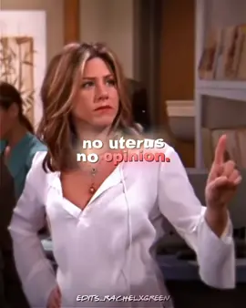 fave feminist icon #rachelgreen