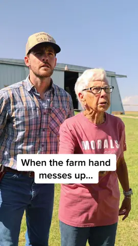 Dont mess up on my farm! 😤 #farmlife #spidermonkey #jackedup #granny
