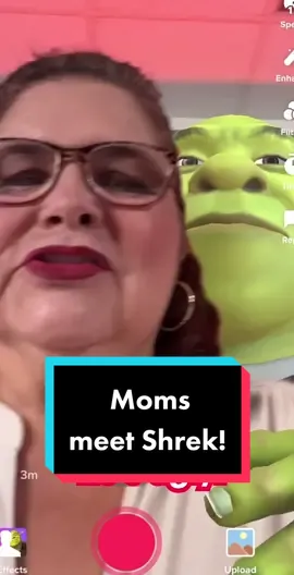 “He looks like my husband” 🤣. Follow @mamahvideos for more! #mexican #mom #shrek