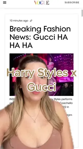 can’t WAIT to see the looks! #harrystyles #gucci #alessandromichele #guccihahaha