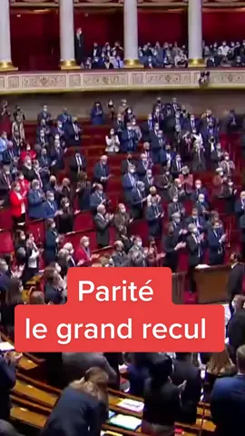 Les hommes restent une nouvelle fois majoritaires à l’#Assembléenationale et la #parité est même en recul pour la première fois depuis trente ans. #Quotidien