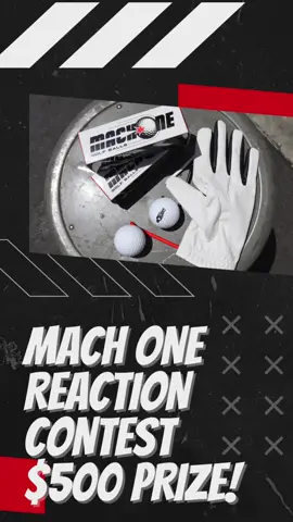 We’re giving away 2 MACH ONE GOLF BALL sleeves & $500 to the best REACTION video we receive! 🎥 You have until Monday 7/11 to send us your best quality reaction video via DM on IG!💥HOW TO WIN💥🤘🏽Follow us @MachOneGolfBalls✨ The Mach One team will choose their top 5 favorite REACTION videos! Those 5 videos will be uploaded to our IG/Tiktok. The video with the most VIEWS, LIKES & COMMENTS by July 17th wins! The winner will be announced on our ONLY IG & Tiktok (MachOneGolfBalls)