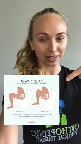 Squatty potty makes 💩💩 easier! #orthopelvicpt #orthopelvicptconstipation #ibs #constipated #fyp #pelvichealth