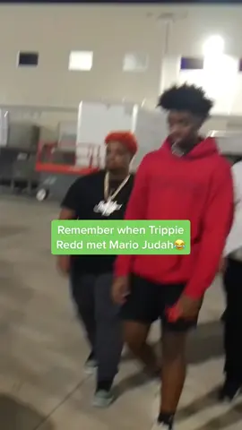 They looked so happy to see each other😂 #trippieredd #mariojudah #rap #hiphop #rappers #fy #fypage #foru #forupage