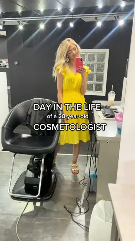 felt summery today🌼 #fyp #StJudeDadPhotos #hairtok #hairstylist #hair #hairstyle #dayinmylife #dayinthelife