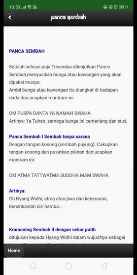 panca sembah part 1#belajarhindu