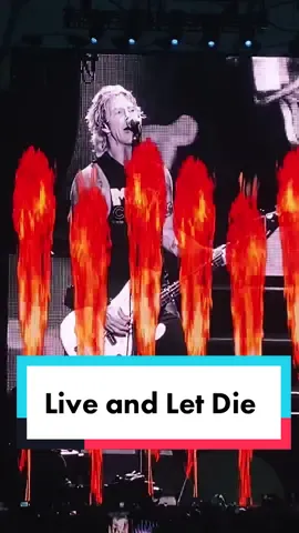 Live and Let Die #gunsnroses #axlrose #slash #duffmckagan  #gunsnroseswarsaw @gunsnroses