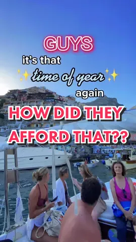 spoiler alert: watch this video to see how much I spent 👉🏻 @janelleonajet 😎 #travelbucketlist #amalficoast #traveltiktok #travelthrowback #TravelMemories #traveltheworld